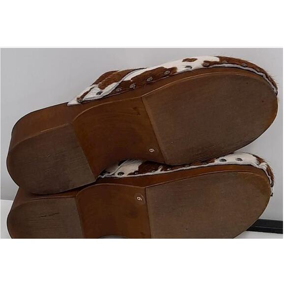 Seychelles Loud & Clear Cowhide‎ Women's Clog Shoes Size 6 - Picture 5 of 5